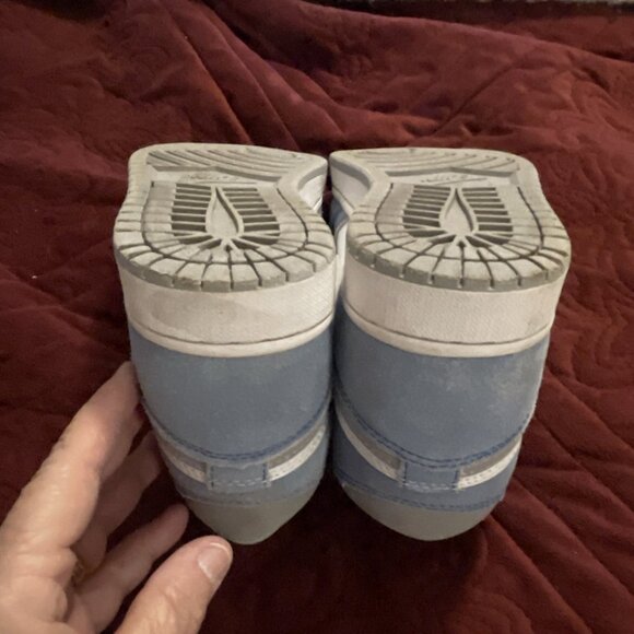 Size 5.5 VY Air Jordan‎ 555088-402  1 Retro OG High Hyper Royal Youth Suede Jump - Picture 10 of 16